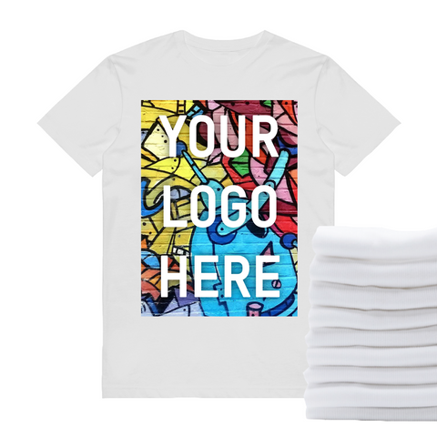 12 Full-Color DTG T-Shirts